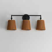 Baja 3 Light Bath Vanity Light in Dark Bronze