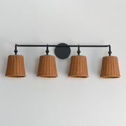 Baja 4 Light Bath Vanity Light in Dark Bronze