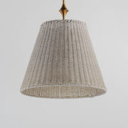 Baja 16" Pendant in Natural Aged Brass