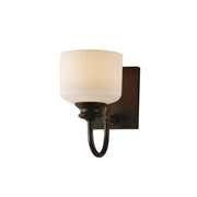 Bisque 1 Light Wall Sconce in Oil Rubbed Bronze