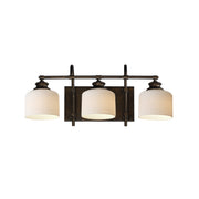 Bisque 3 Light Bath Vanity Light in Oil Rubbed Bronze