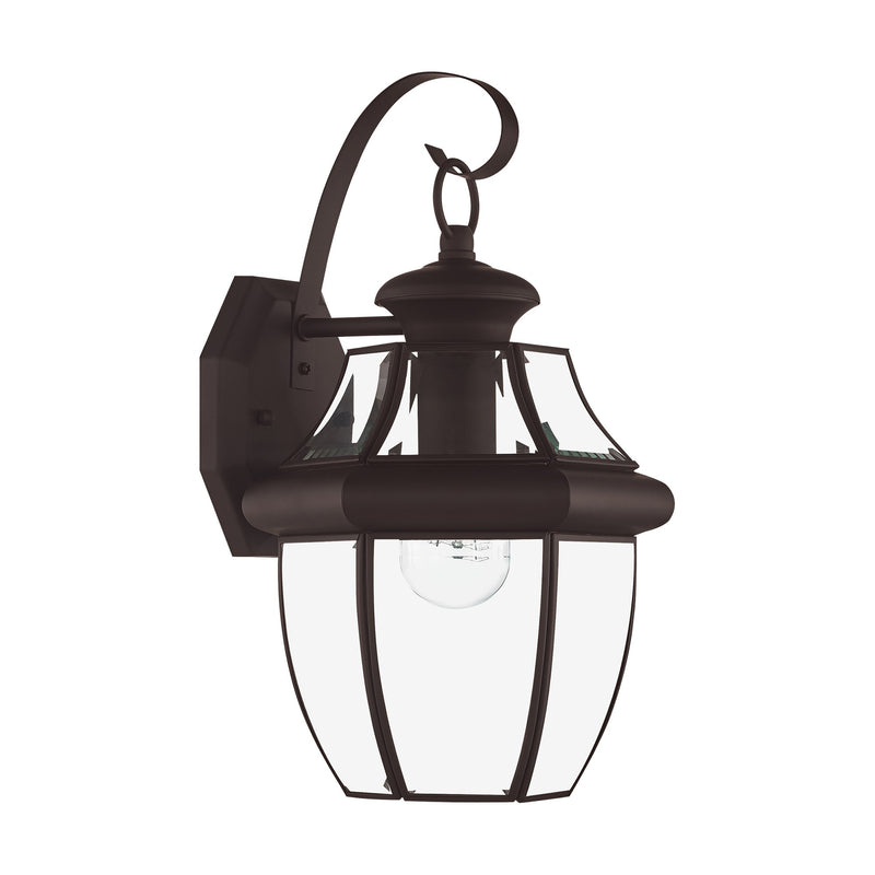 Monterey Small Outdoor Wall Lantern in Bronze