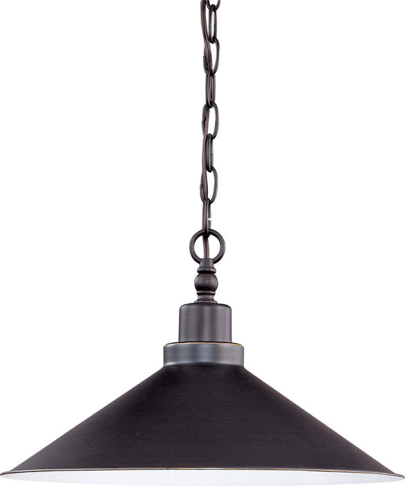 Bridgeview 1-Light 16" Pendant in Mission Dust Bronze