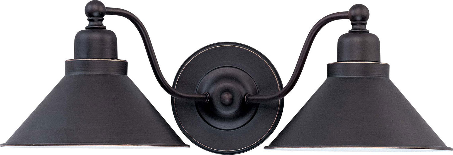 Bridgeview 2-Light Wall Sconce in Mission Dust Bronze