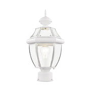 Monterey Small Outdoor Post Light in White