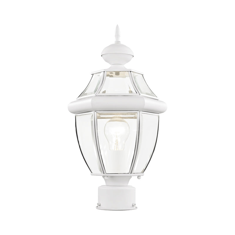 Monterey Small Outdoor Post Light in White