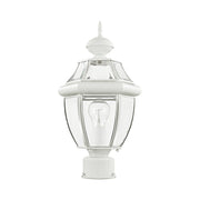 Monterey Small Outdoor Post Light in White