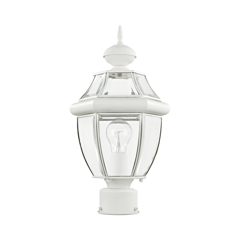 Monterey Small Outdoor Post Light in White