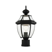 Monterey Small Outdoor Post Light in Black