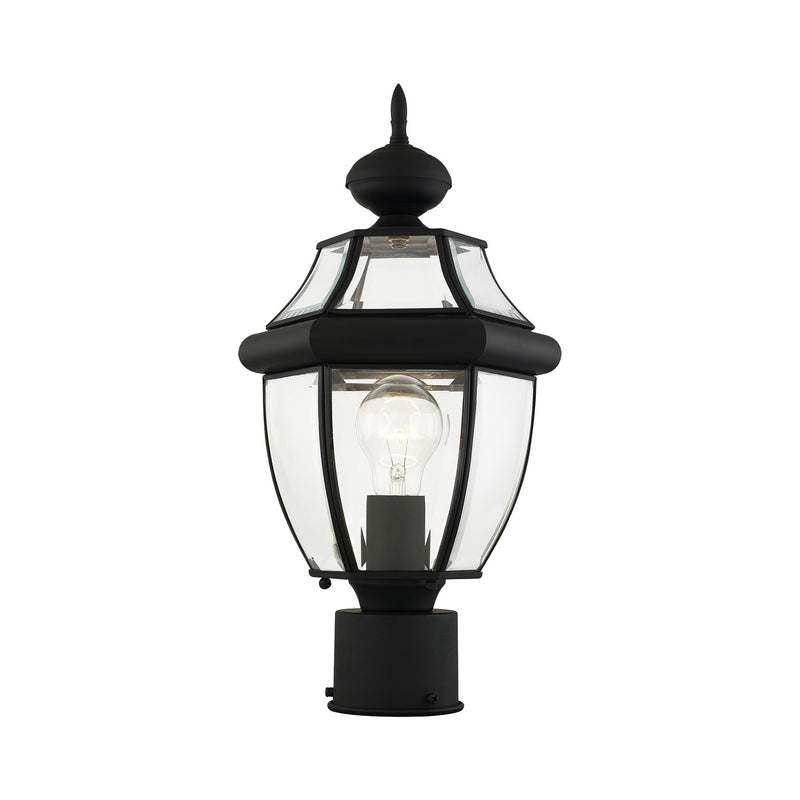 Monterey Small Outdoor Post Light in Black