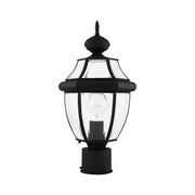 Monterey Small Outdoor Post Light in Black