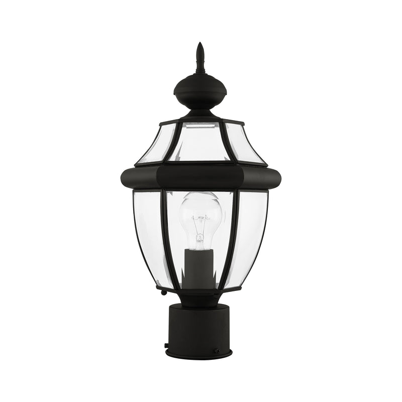 Monterey Small Outdoor Post Light in Black