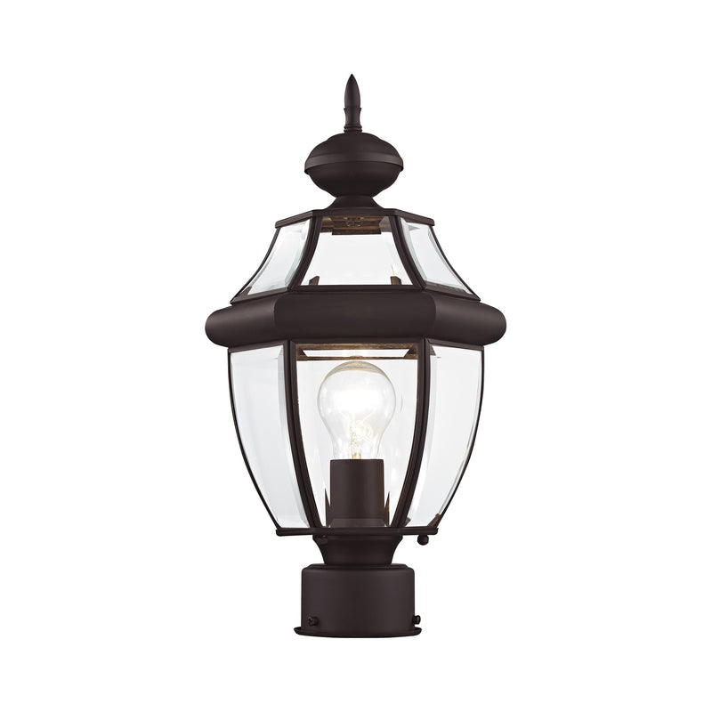 Monterey Small Outdoor Post Light in Bronze