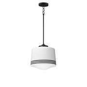Eureka Small Pendant in Black