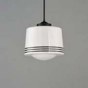 Eureka Small Pendant in Black