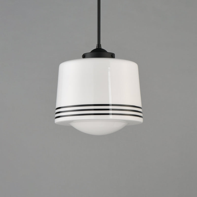 Eureka Small Pendant in Black