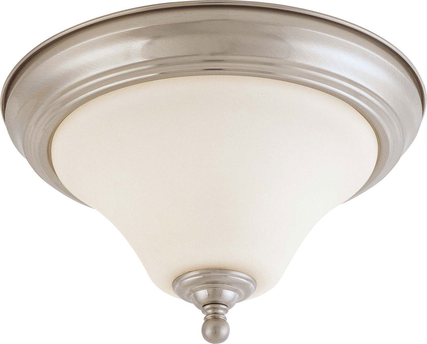 Dupont 1-Light 11" Flush Fixture in Brushed Nickel