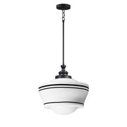 Eureka Large Pendant in Black