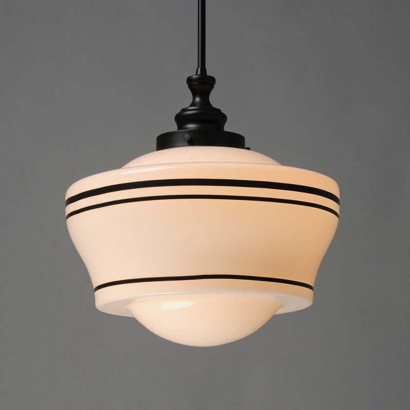 Eureka Large Pendant in Black