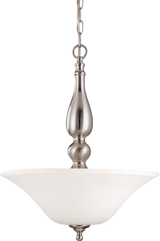 Dupont 3-Light Pendant in Brushed Nickel