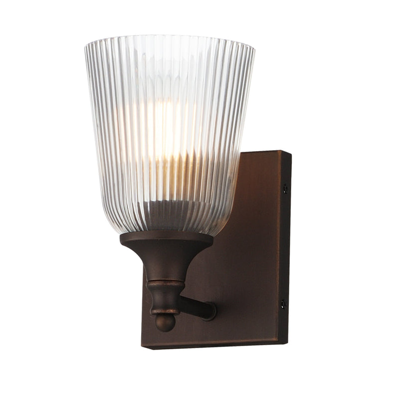 Julip 1 Light Wall Sconce in Dark Bronze