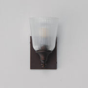 Julip 1 Light Wall Sconce in Dark Bronze