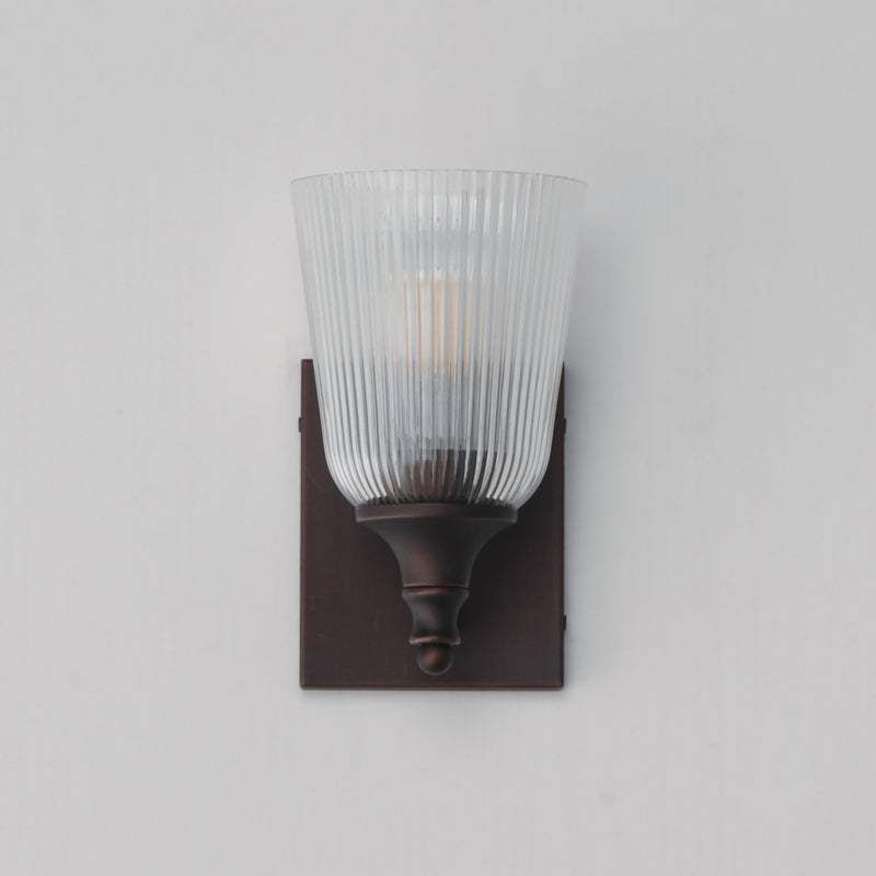 Julip 1 Light Wall Sconce in Dark Bronze