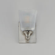 Julip 1 Light Wall Sconce in Satin Nickel