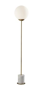 Terra Floor Lamp in Antique Brass
