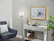 Terra Floor Lamp in Antique Brass