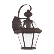 Georgetown Small Outdoor Wall Lantern in Bronze
