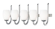 Taylor 5 Light Bath Vanity Light in Satin Nickel