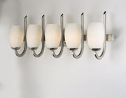 Taylor 5 Light Bath Vanity Light in Satin Nickel