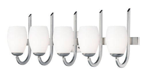 Taylor 5 Light Bath Vanity Light in Satin Nickel