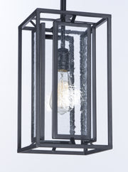 Era 1 Light Pendant in Black