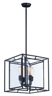 Era 4 Light Chandelier in Black