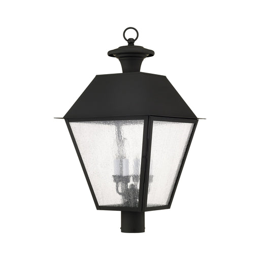 Mansfield 4-Light Extra Large Outdoor Post Light in Black
