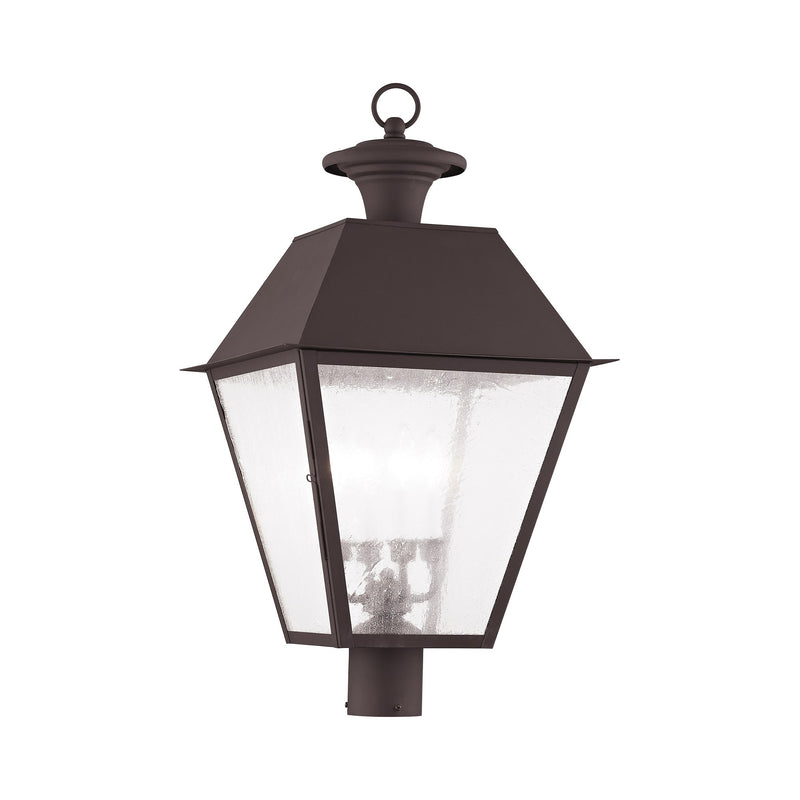Mansfield 4-Light Extra Large Outdoor Post Light in Bronze