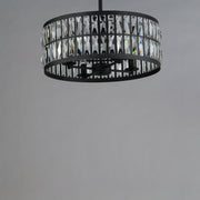 Madeline 4 Light Pendant in Black
