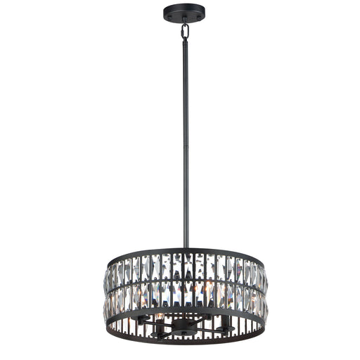 Madeline 4 Light Pendant in Black