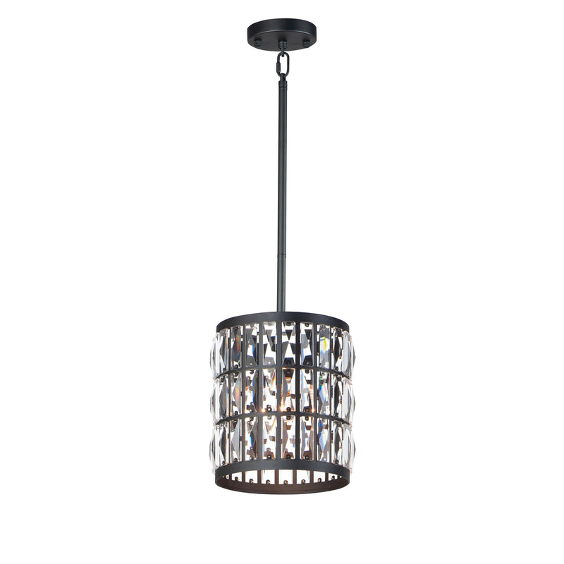 Madeline 1 Light Mini Pendant in Black