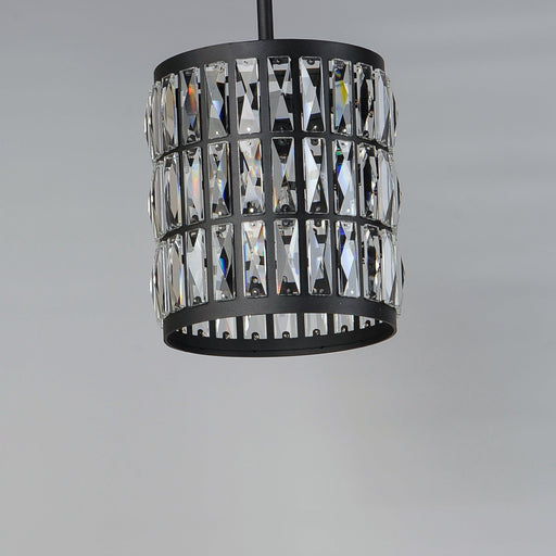 Madeline 1 Light Mini Pendant in Black
