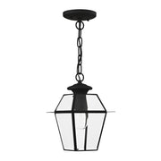 Westover Small Outdoor Pendant Lantern in Black