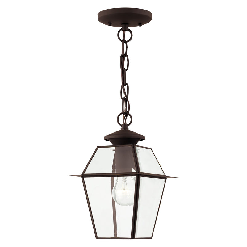 Westover Small Outdoor Pendant Lantern in Bronze