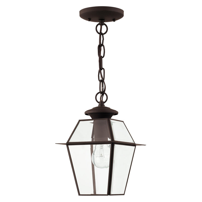 Westover Small Outdoor Pendant Lantern in Bronze