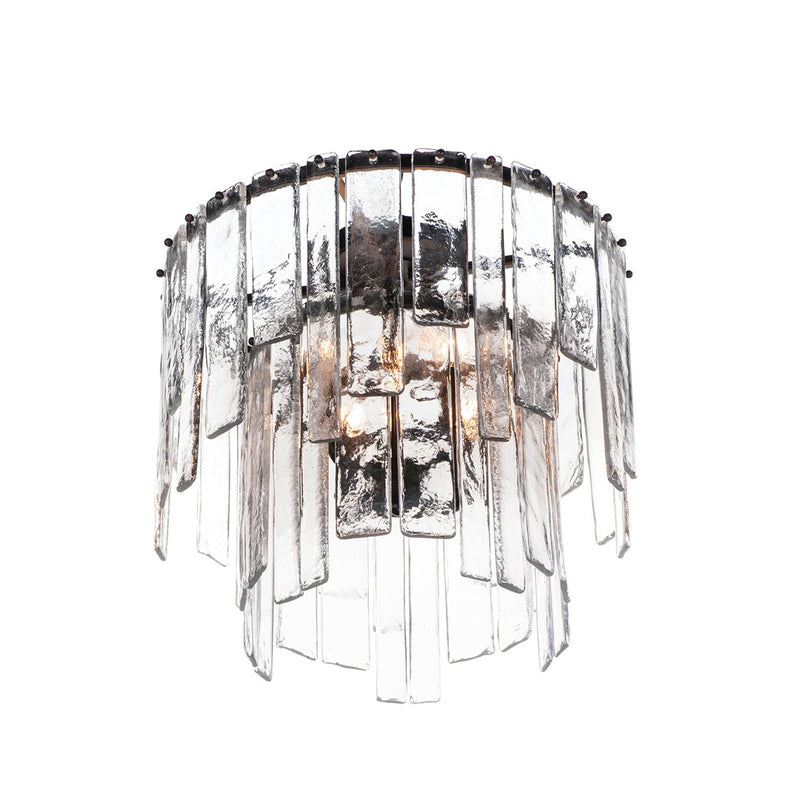 Warren 4 Light Convertible Semi-Flush Mount in Dark Bronze