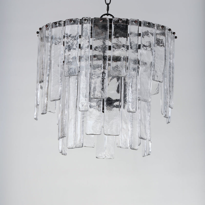 Warren 4 Light Convertible Semi-Flush Mount in Dark Bronze