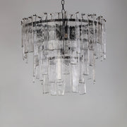 Warren 9 Light Pendant in Dark Bronze