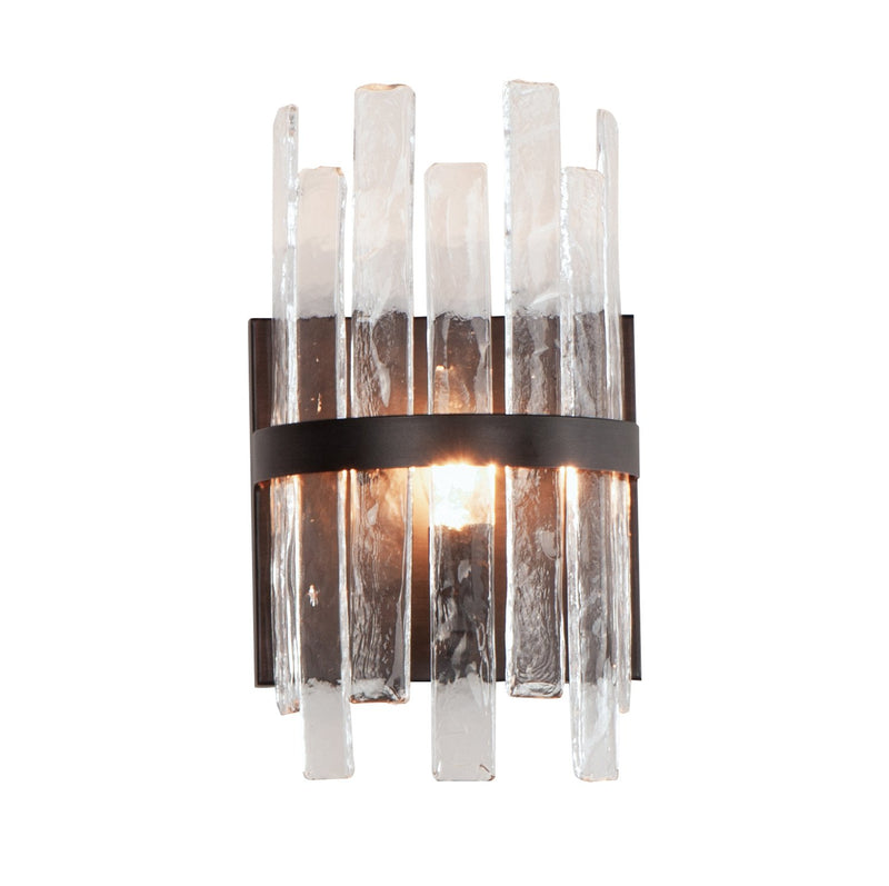 Warren 1 Light Wall Sconce in Dark Bronze