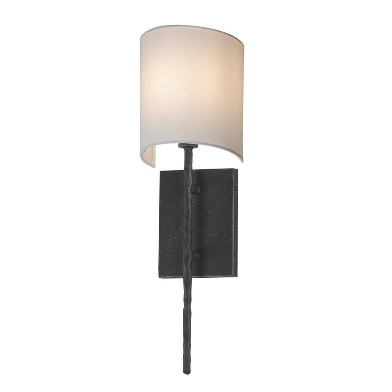 Martel 1 Light Wall Sconce in Blacksmith